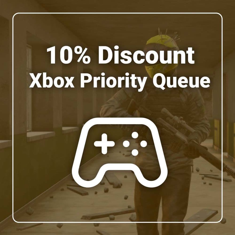TODAY ONLY: Xbox Priority Queue for 1 wipe!